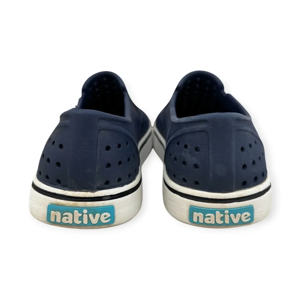 Native Miles Navy Blue Slip On Water Shoes/Sneakers Mens 6 Womens 8